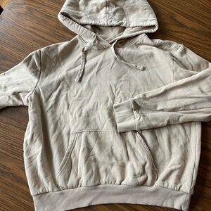 Divided Tan Pullover Hoodie Sweatshirt